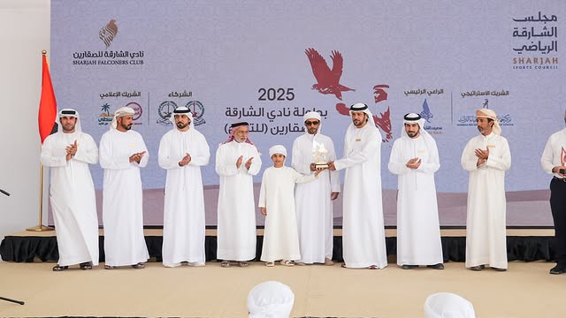 Winners Honored on the Second Day of the Sharjah Falcon Lure Championship 2025