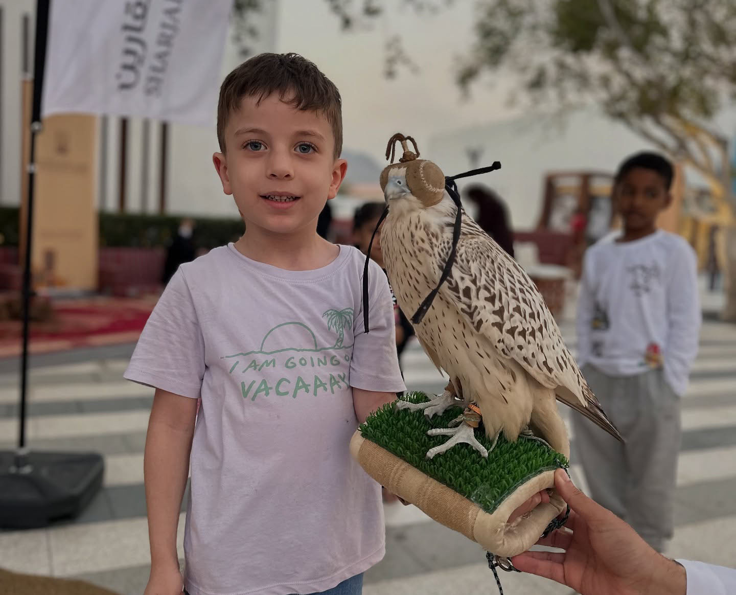 Sharjah Falconers Club Participates in the Air Badminton World Cup Event